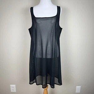 Red de malla negra grande para mujer La Blanca Mini transparente L - Imagen 1 de 8