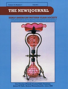 Early American Pattern Glass Society NewsJournal 18-3: Table Fountain Millville - Picture 1 of 1