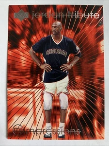 1997-98 Upper Deck Michael Jordan Tribute #MJ56 Chicago Bulls spedizione gratuita - Foto 1 di 6