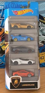Hot Wheels Lamborghini 5er Pack 2020 NEU OVP Set 1:64 GHP62 - Bild 1 von 2