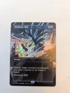 Ravnica Remastered Anime Borderless Cyclonic Rift - Picture 1 of 2