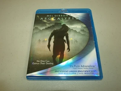 Mel Gibson's Apocalypto (Blu-ray Disc, 2007, Touchstone) RARE Foto 1 de 3