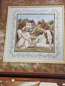 Pagine modello punto croce sorelle da libro - Foto 1 di 5