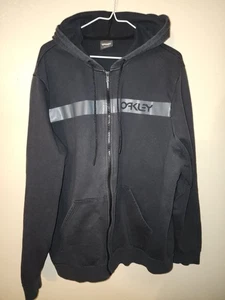 Oakley Hoodie Herren 2XLarge Schwarz Full Zip Fleece  - Bild 1 von 5