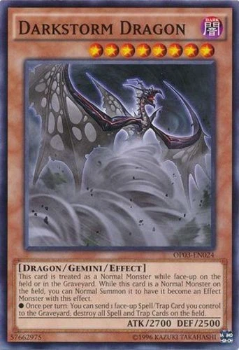 Darkstorm Dragon - OP03-EN024 - Common - Unlimited Edition - Lightly Played - Image 1 of 1
