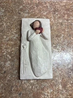 Retired 2002 Demdaco Willow Tree FROM THE HEART Resin Wall Plaque Susan Lordi - Image 1 of 4