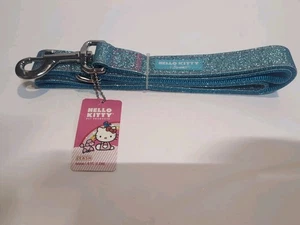 Guinzaglio per cani Hello Kitty Sanrio - Blu e glitterato - 48" - Foto 1 di 3