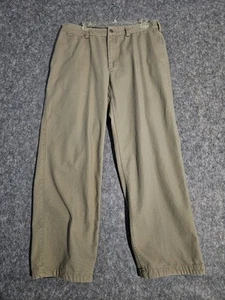 Duluth Trading Co Herrenhose 36 x 32 khaki beige gerades Bein strapazierfähig Arbeitskleidung - Bild 1 von 7