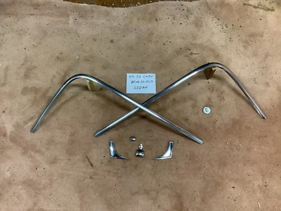 1949, 1950, 1951, 1952, Chevrolet 2-Dr. 4-Dr. Sedan Windshield Trim, Original - Image 1 of 4