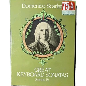 Domenico Scarlatti Great Keyboard Sonatas Series IV Dover 1993 - Picture 1 of 9