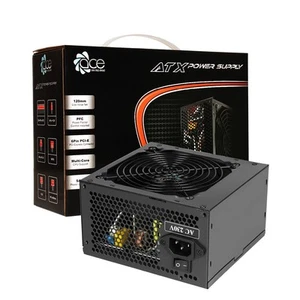Ace 750W Desktop PC ATX Power Supply Unit Black Low Noise PSU - A-750BR - Afbeelding 1 van 7