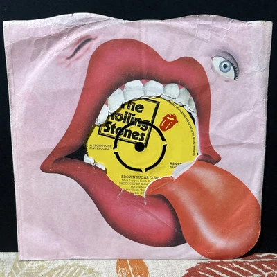 NM  Rolling Stones UK RS19100 BROWN SUGAR/BITCH/LET IT ROCK W/Cover Punch Center - Image 1 of 3