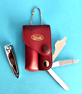 558.   Compact Handy Utility Tool Kit Nail Care Manicure Clippers File Key chain - Picture 1 of 9