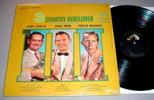 HANK SNOW / HANK LOCKLIN / PORTER WAGONER LP (1963) - Picture 1 of 1
