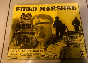 VINTAGE FIELD MARSHAL JEDKO GAMES 1976 STATEGY WAR BOARD GAME - Foto 1 di 7