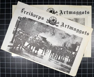 FRANK KOZIK ORIGINAL ARTWORK  - FREIKORPS ARTMAGGOTS - 1986 - FIRST PRINTED ART - Picture 1 of 5