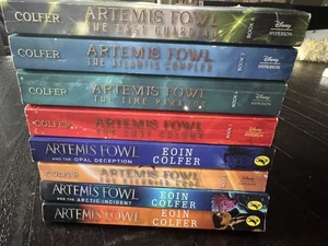Artemis Fowl Complete Series 1-8 Set Eoin Colfer Paperback Lot - Picture 1 of 4