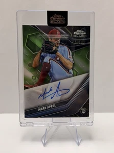 2023 Topps Chrome Black Mark Appel Auto Encased RC 45/99 CBA-MA - Bild 1 von 2