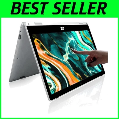 Intel Celeron J4125 2-in-1 Laptop 256GB SSD Tablet - Image 1 of 4