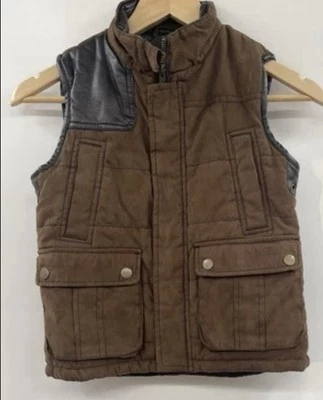 Chaleco chaquetas acolchadas Class Club Boys sin mangas Saleclass exterior marrón talla 8 Foto 1 de 4