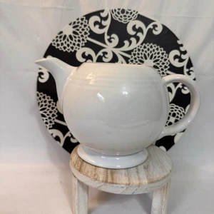 Fiestaware weiße Teekanne Fiesta groß 44 oz Teekanne USA Top OHNE DECKEL - Bild 1 von 8