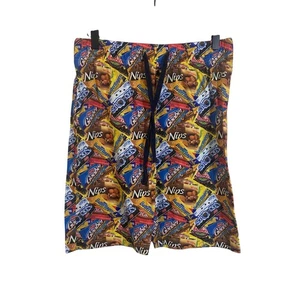Fun Down Under Mens NESTLE Movie Candy Boxes Lounge Shorts Sz S Novelty Print - Picture 1 of 6