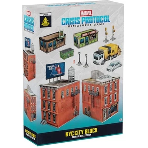 Marvel Crisis Protocol: NYC City Block Terrain Collection - Picture 1 of 2