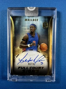 2024 Topps 3 Three Full Court Signs Ben Wallace ON CARD AUTO Gold /10 - Pistons - Picture 1 of 2