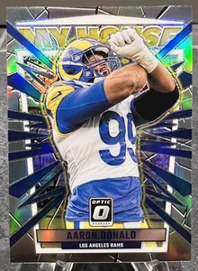 2023 Donruss Optic - #1 Aaron Donald - My House Insert - Silver Prizm - Picture 1 of 2