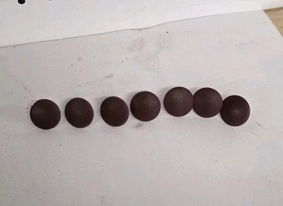 Toyota Supra Mk3 91-92 Deep Red Rear Seat Carpet Clips Push in (Set of 7) - Image 1 of 4