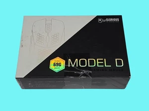 🖱️ Glorious Model D - Ratón Gaming RGB Ligero (Wired, 68 g, Blanco Brillante) - Imagen 1 de 3