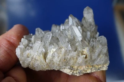 Bergkristall, Stufe, Waldstein/Fichtelgebirge, alter Fund, ca. 9 x 8 x 5 cm - Bild 1 von 4