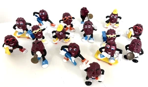 Lot of 16 California Raisins PVC Figures, 1980's - Picture 1 of 6