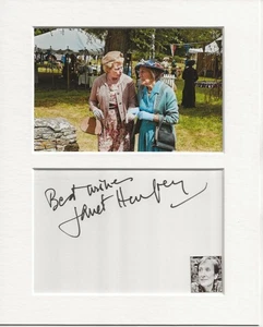 Janet Henfrey father brown signed genuine authentic autograph signature UACC RD - Picture 1 of 1