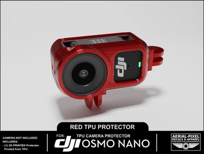 DJI Osmo Nano Protector and GoPro Mount! Choose from 10 Colors! Dual Mounting! - Image 1 of 3