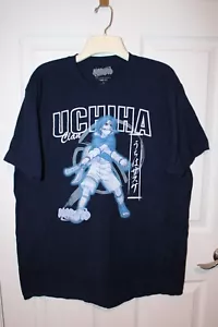 Naruto Uchiha Clan Blue T-Shirt Men’s XL - Picture 1 of 6