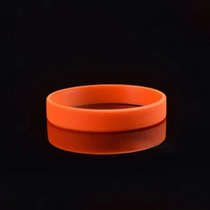 Silicone Rubber Sports Bracelet Wrist Band Fashion Simple Bangle Gift 12 Colors - Picture 1 of 17