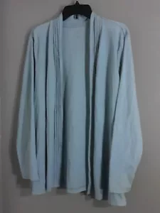NEW-WOMAN'S HASTING & SMITH LONG SLEEVE/OPEN FRONT CARDIGAN TOP.SZ 3X REG.$40 - Picture 1 of 10