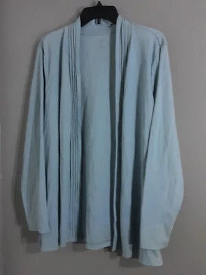 NUEVO-TOP CÁRDIGAN MUJER HASTING & SMITH MANGA LARGA/FRENTE ABIERTO. TALLA 3X REG. $40 Foto 1 de 4