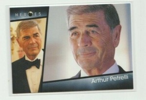 Rittenhouse Heroes TV Show Archives Card Robert Forster Arthur Petrelli