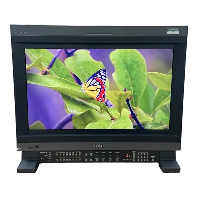 Sony PVM-L2300 23" LCD Broadcast Video Monitor with BKM-16R Monitor Control Unit - Image 1 of 4