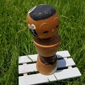 Traditional Japanese kokeshi doll, kokeshi doll, kokeshi vintage - Picture 1 of 12