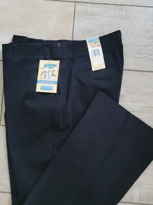 Nuevo pantalón Dockers para mujer Bootcut 12 mediano negro elástico tiro medio nuevo con etiquetas Foto 1 de 4