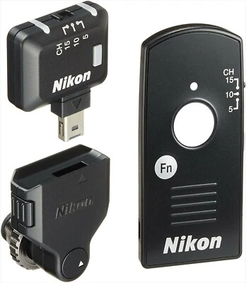 Nikon Official Wireless Remote Adapter Set WR-10 WR-R10 WR-T10 WR-A10 From Japan - Image 1 of 3