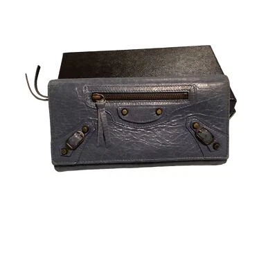 BALENCIAGA Leather Classic Money Bifold Wallet - Image 1 of 4