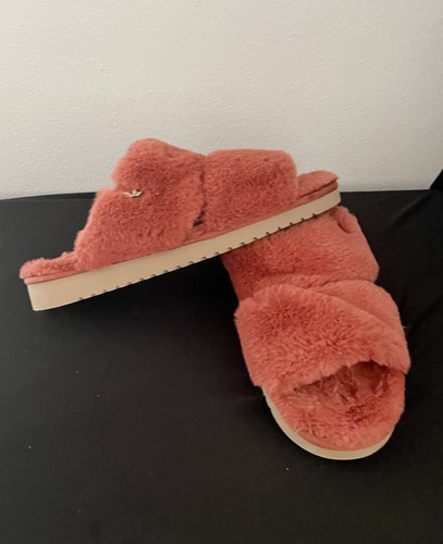 Pantofole Koolaburra di UGG Slide rosa Batya taglia 9