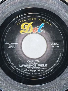 LAWRENCE WELK 45 Calcutta / My Grandfather's Clock - Picture 1 of 2
