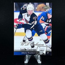 Tobias Enstrom 2010-11 Upper Deck UD Exclusives /100 #191 Thrashers NICE LOOK!!