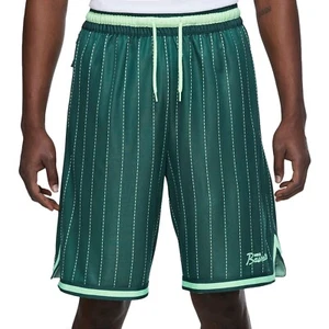 Nike Shorts Basketball Herren Medium Dri-Fit DNA Reißverschlusstaschen grün Knie - Bild 1 von 5
