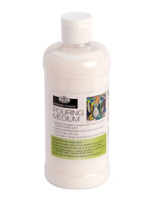 Royal Langnickel Acrílico Verter Medio 472ml/455ml Botella Claro Mix Con Paint - Imagen 1 de 4